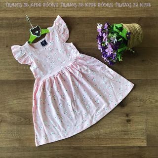 Đầm Thun 2c vải Xuất Dư Cho Bé Gái 8-23kg