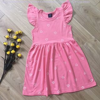Đầm Thun 2c vải Xuất Dư Cho Bé Gái 8-23kg