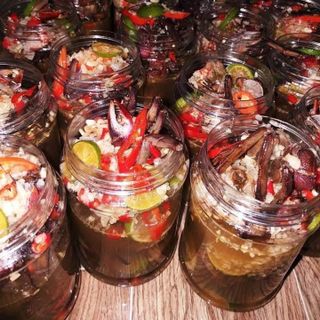Ba khía trộn sẵn