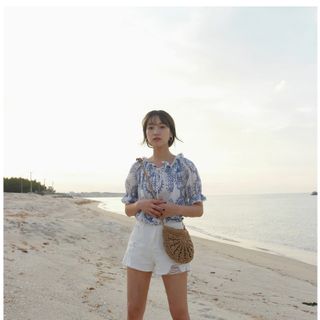 Túi cói đi biển