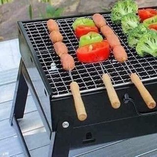 BẾP NƯỚNG THAN HOA VUÔNG. BBQ TUYỆT VỜI KHI ĐI DU LỊCH, DÃ NGOẠI giá sỉ