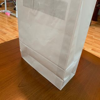 Túi Giấy Kraft Trắng Giá Rẻ G-H361227
