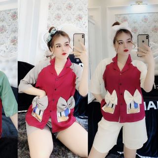 SÉT BỘ SATIN ĐÙI NƠ TÚI