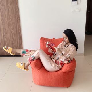 GHẾ LƯỜI BEANBAG SOFA CÓ RUỘT