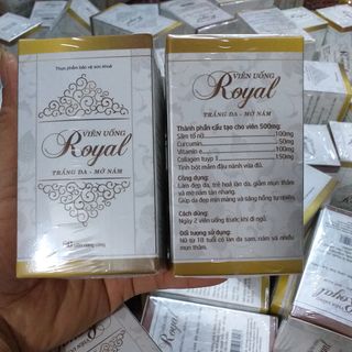 Viên uống trắng da mờ nám Royal Bình An