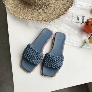 Dép nữ thời trang quai ngang đan thủ công cao cấp - YH167