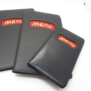 Menu A4 - ép nhũ