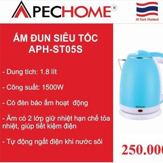 Ấm siêu tốc APH-ST05S - Điện máy Thành Đạt giá sỉ