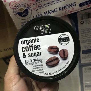 Tẩy tế bào cà phê Organic