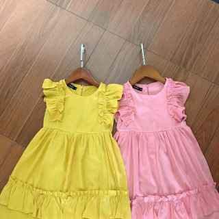 Váy đũi xước mềm mát cho bé từ 28kg đến 38kg