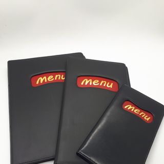 Menu A4 nhỡ - ép nhũ