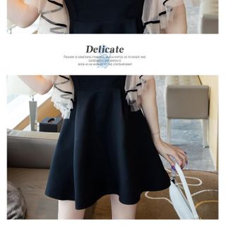 VÁY DẠ HỘI DÁNG XOÈ HÀNG QCCC (mã 31)