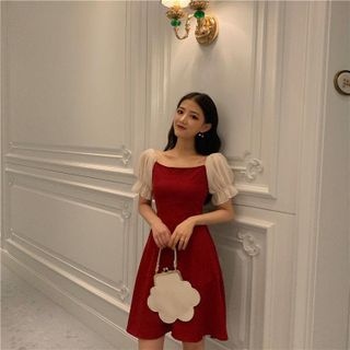 VÁY XOÈ TAY BỒNG (mã 38)