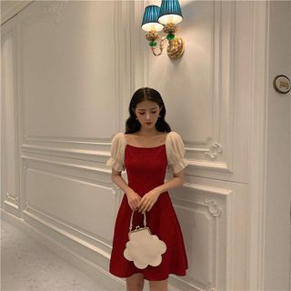 VÁY XOÈ TAY BỒNG (mã 38)