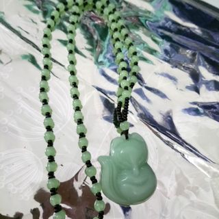 Dây chuyền hồ ly bằng đá