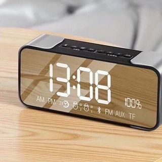 LOA MÀN HÌNH GƯƠNG ĐỒNG HỒ BLUETOOTH