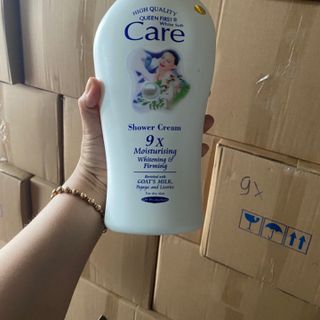 SỮA TẮM DÊ WHITE CARE 9x