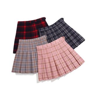 CHÂN VÁY KẺ CARO XẾP LY XINH XẮN