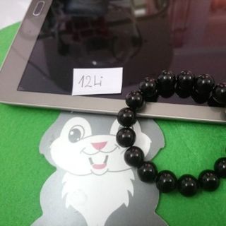 Vòng tay đá đen y hình 12ly