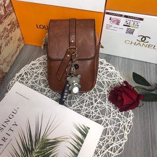 Túi đeo chéo đựng điện thoại da mềm hàng quảng châu