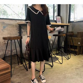 VÁY ĐEN ĐUÔI CÁ DÁNG DÀI (mã 37)