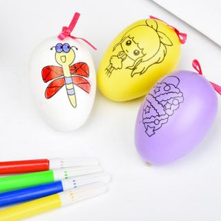 Sỉ bộTrứng tô màu gồm 1 trứng và 4 cây bút chỉ 5k8