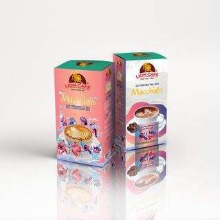 Cafe Hoà Tan Lion 3in1 Macchiato - LHT106