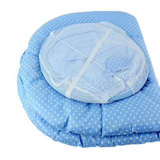 Mùng Chụp Có Nhạc Cho Bé ( màu xanh)