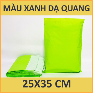 Túi Gói Hàng Siêu Tốc - Màu Xanh Dạ Quang - Size 25x35cm giá sỉ