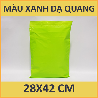 Túi Gói Hàng Siêu Tốc - Màu Xanh Dạ Quang - Size 28x42cm giá sỉ