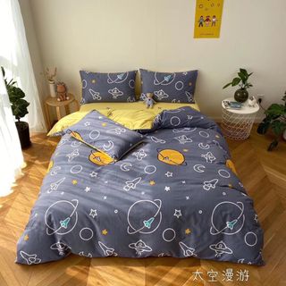 BỘ CHĂN GA GỐI COTTON 100% 4 MÓN ( part2)