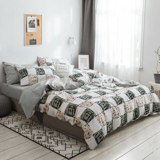 BỘ CHĂN GA GỐI COTTON 100% 4 MÓN ( part2)
