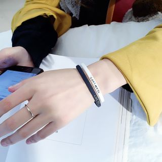 Vòng tay silicon cặp đôi