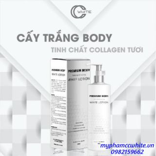 Cấy trắng Body collagen Cc white