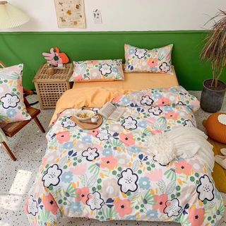 BỘ CHĂN GA GỐI COTTON 100% 4 MÓN ( part4)