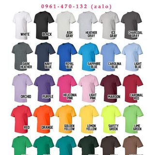 Áo thun GilDan chất cực xịn 100% cotton giá bao toàn thị trường