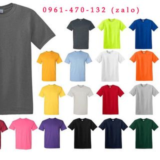 Áo thun GilDan chất cực xịn 100% cotton giá bao toàn thị trường