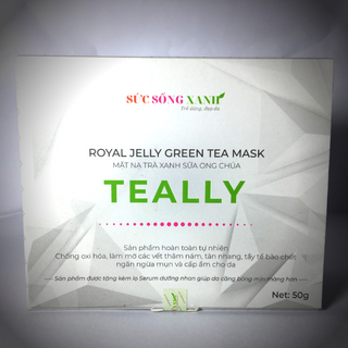 Mặt nạ trà xanh sữa ong chúa Teally