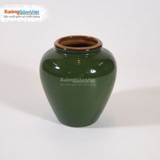 Lu uống bia kiểu mới màu nâu cát 400ml - hình dáng độc lạ bắt mắt - hàng Bát Tràng - XƯỞNG GỐM VIỆT