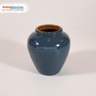 Lu uống bia kiểu mới màu nâu cát 400ml - hình dáng độc lạ bắt mắt - hàng Bát Tràng - XƯỞNG GỐM VIỆT