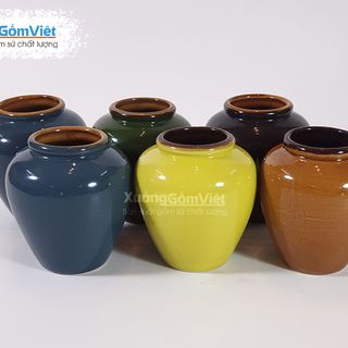 Lu uống bia kiểu mới màu nâu cát 400ml - hình dáng độc lạ bắt mắt - hàng Bát Tràng - XƯỞNG GỐM VIỆT