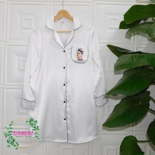BN-HT110-Váy ngủ lụa sơmi