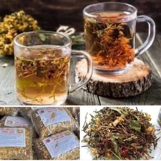 Trà sơn mật hồng sâm