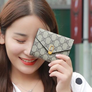 VÍ NỮ NGẮN LOVELY NHỎ GỌN BỎ TÚI KẺ CARAO CAO CẤP 2020
