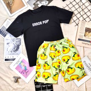 Bộ quần áo cộc cotton đẹp