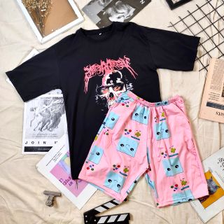 Bộ quần áo cộc cotton