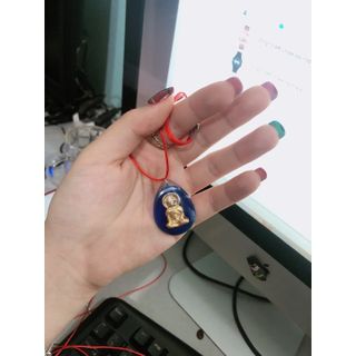 Dây chuyền tượng phật chỉ đỏ