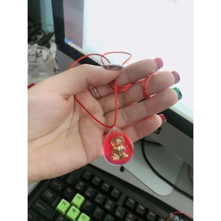 Dây chuyền tượng phật chỉ đỏ