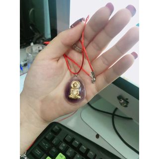 Dây chuyền tượng phật chỉ đỏ