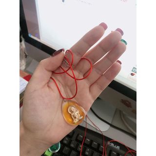Dây chuyền tượng phật chỉ đỏ